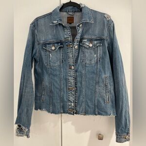 Women’s Joe’s Jeans distressed denim Jacket size M